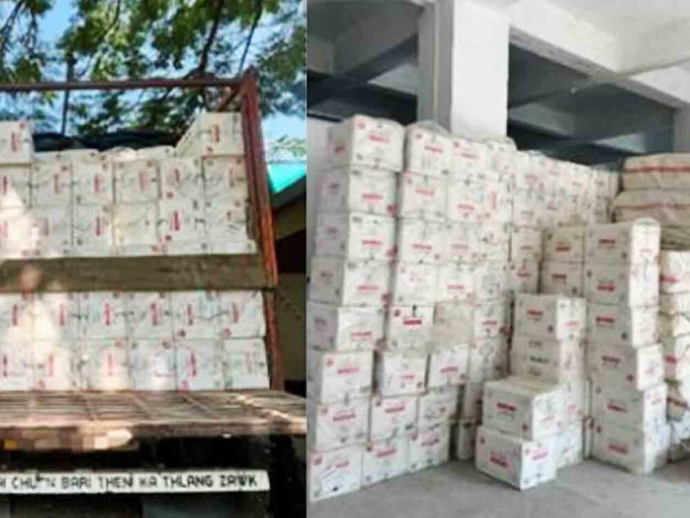 Smuggled Cigarettes Worth ₹8.64 Crore in Mizoram