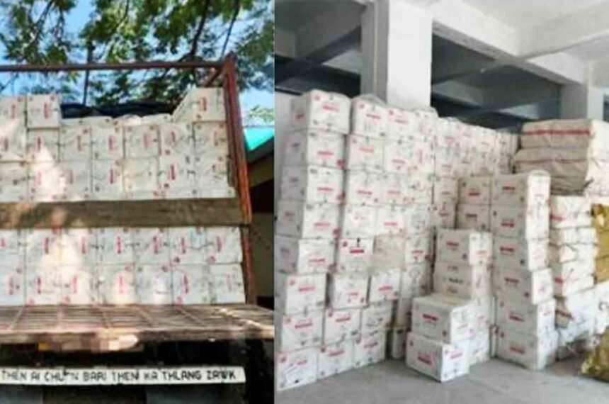 Smuggled Cigarettes Worth ₹8.64 Crore in Mizoram