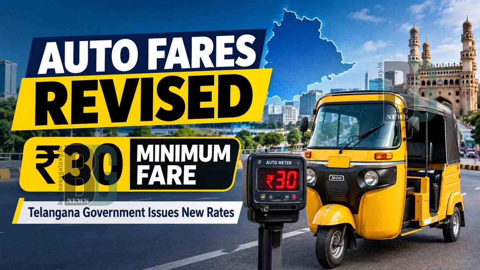 Telangana Auto Fare Revision