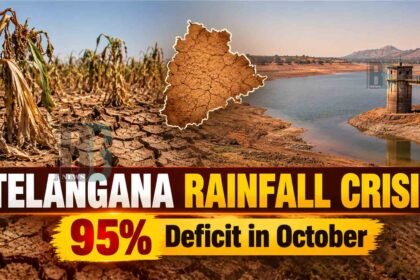 Telangana Faces 95% Rainfall Deficit in October