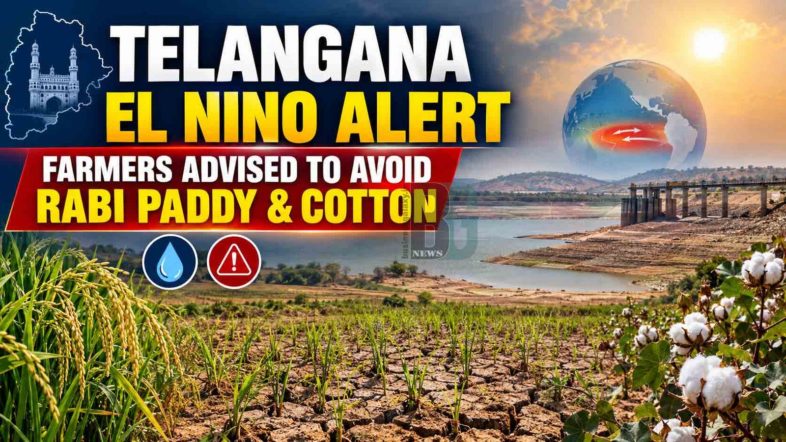 Telangana Issues El Nino Alert