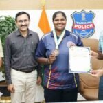 Telangana Police Woman Constable Wins Bronze at All India Police Wrestling Cluster–2026