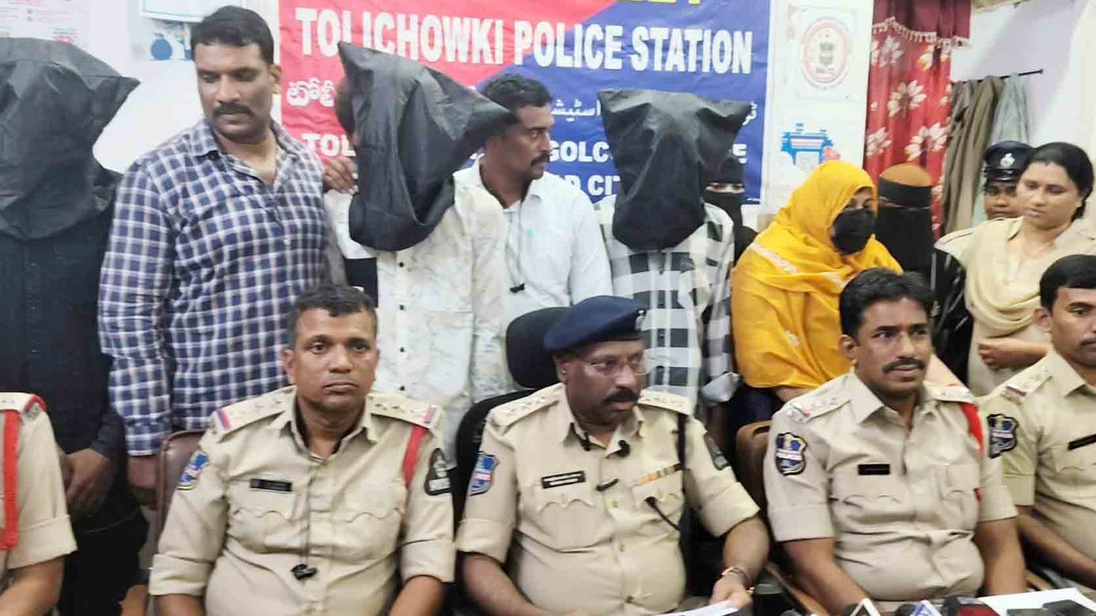 Tolichowki Police Arrest 8 Accused in Rape