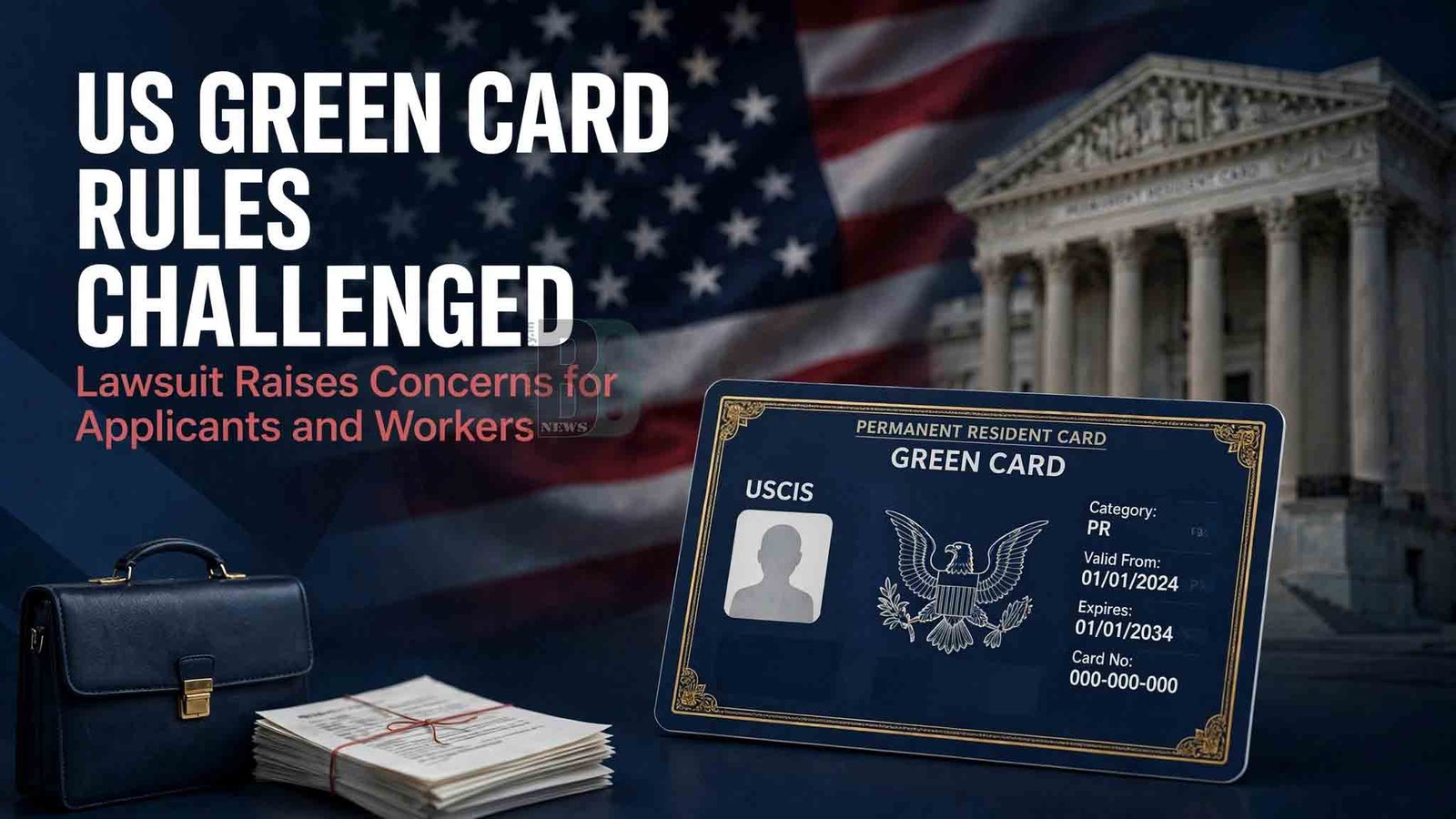 US Green Card Rules Face Legal Challenge