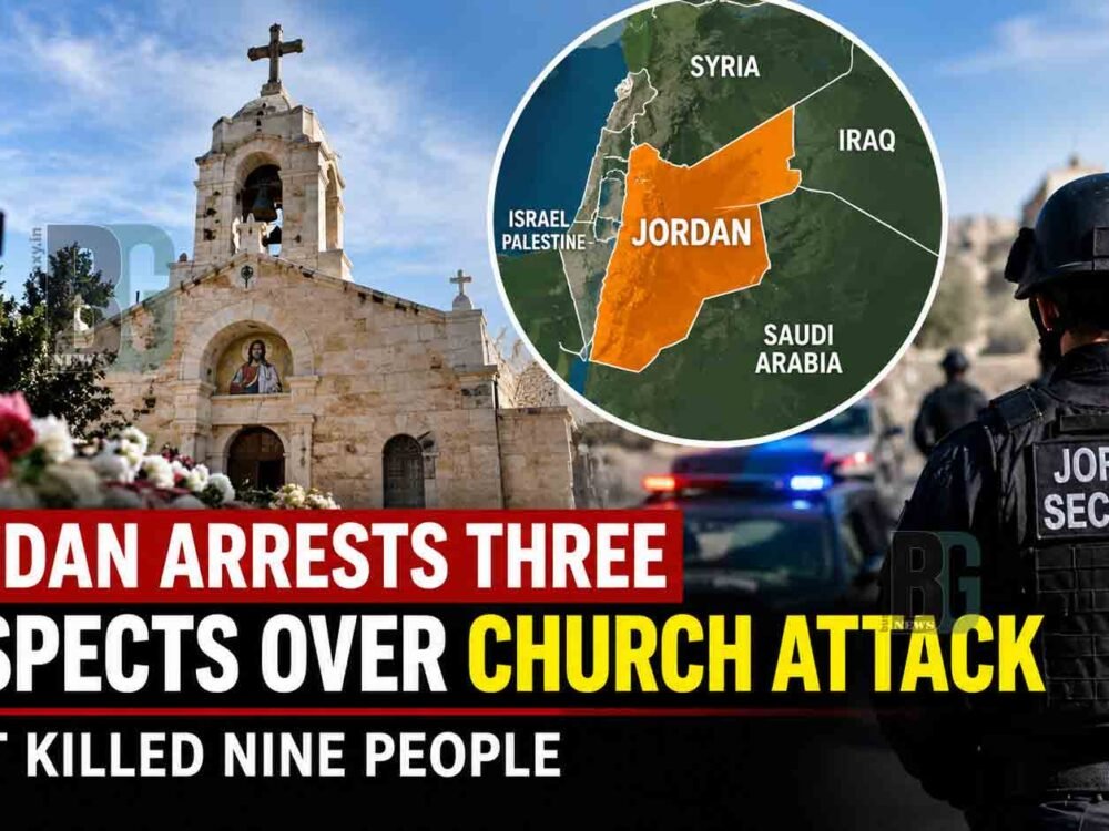 arrested three suspects over a deadly church attack in Karak