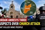 arrested three suspects over a deadly church attack in Karak